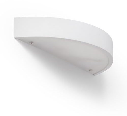 LEDKIA LIGHTING Wandleuchte aus Gips doppelseitige Beleuchtung Upinde Weiß R7S