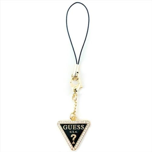 GUESS Anhänger GUCPMTDCK Phone Strap Triangle Diamond Charm with Rhinestones