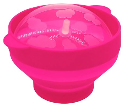 Popcorn-Popper - Silikon-Popcorn-Schalen | Mikrowellen-Popcorn-Maker | BPA Mikrowellen-Popcorn-Popper | Kleine Blumendeckel Popcorn-Maschine für Filmabend, gesunde Snacks