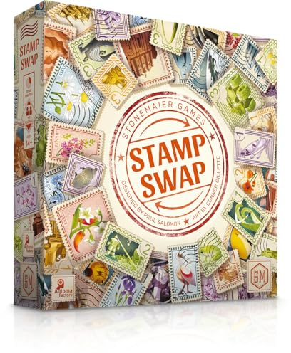 Stonemaier Games: Stamp Swap - A Strategy Board Game by Paul Salomon