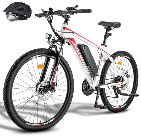 Fafrees 26 Hailong-One E-cykel för män, 26 tum [officiell] 36 V 13 AH-batteri för kvinnor, e-cykel, elcykel 120 kg, E-cykel elektrisk 30°, Ebike 250 W MTB, E mountainbike 25 KM/H