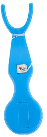 VALICLUD Portahilos Dental Reutilizable de Abs y Nylon Limpieza 360° para Eliminar Sarro, Adecuado para Uso en Casa y Viaje, Herramienta Práctica para Cuidado Bucal