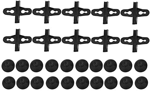 YULEESIYIP Aquarium Plastic Clip Durable Fish Tank Divider Holder 10 Pcs Sucker Sheet Holder Suction Cups for Glass Tank Separation