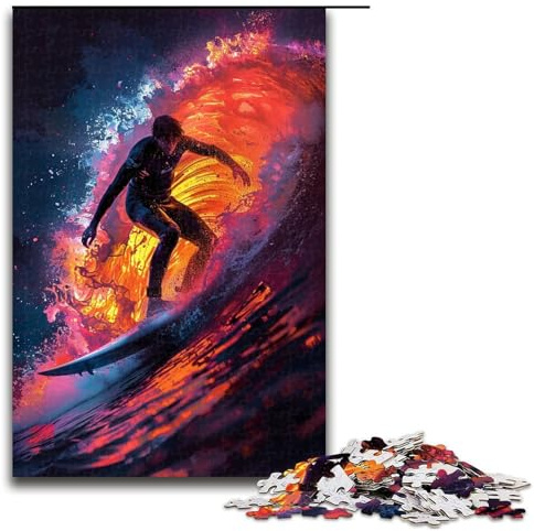 1000 teiliges Puzzle für Erwachsene Ozean Surfen Puzzle Geschenke Geburtstagsgeschenke für Teenager ab 14 Jahren 1000 Teile