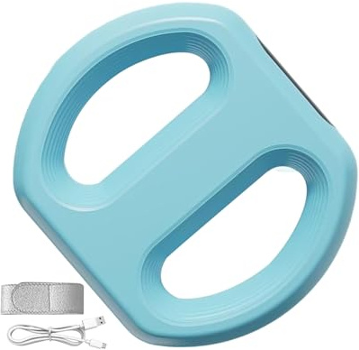 Massagegerät mit Faszienrolle, ergonomisches elektrisches Gerät, verstellbar, Massagewerkzeug mit Vibration, für Fettverbrennung, Muskelerholung