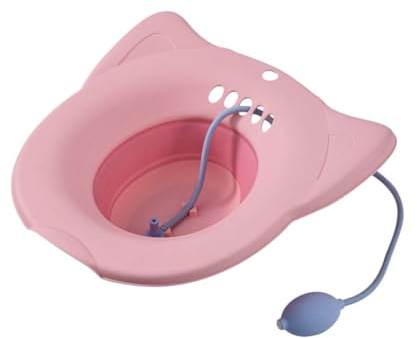 NULYLU Robustes Faltbares Sitzbad aus Pp und Tpr mit Lochdesign Leicht und Platzsparend für Ältere und Schwangere Frauen zur Sanften Pflege im Alltag