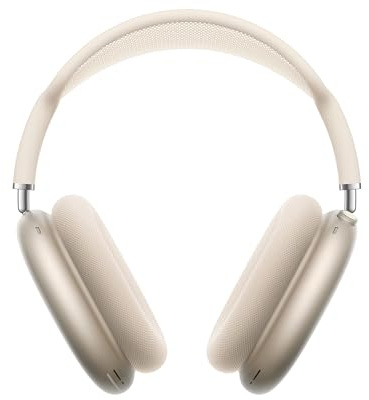 Apple AirPods MAX 2. Auriculares inalámbricos Over-Ear, cancelación Activa de Ruido, Audio adaptativo, Audio Espacial Personalizado, Traducción en Tiempo Real - Blanco Estrella. ​​​