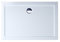 Durovin Bathrooms 1000 x 800 x 40mm Shower Tray, Light Sturdy, Acrylic, Glossy White Finish, Rectangular Shape