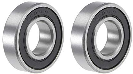 sourcing map 6002-2RS Roulement Bille 15x32x9mm Double Scellé Abec-1 Roulement 2Pcs