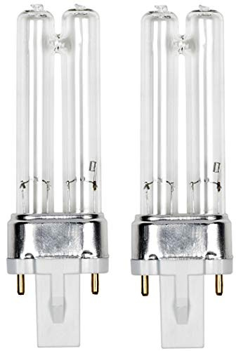 Bluex Bulbs 2 Pack LB4000 Replacement Bulb for Germ Guardian AC4825 AC4850PT AC4300BPTCA AC4300BPT AC4850 AC4900 AC4900CA AC4800 AC4900 Purifiers Replace 5W UV-C Bulb