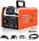 HITBOX Gasless MIG Welder 240V 200A, 3-in-1 Synergy Welding Machine MIG/ARC/Lift TIG with LED Display, Flux Core Wire & MIG Torch – IGBT Inverter Portable Welder(HBM200)