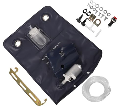 Gatuida Schlauchsatz Für Die Scheibenwaschpumpe Für – 1 Packung – Universelle Passform & Konstruktion Aus Kunststoff Und Metall