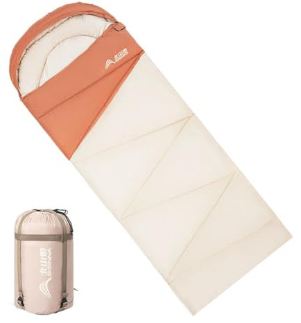 Leichter Schlafsack, tragbare Camping-Schlafsäcke, warme Schlafmatte für Camping, Outdoor, alle Jahreszeiten, Reiseschlafsack, 180 x 84 cm, für Camping, Outdoor-Aktivitäten