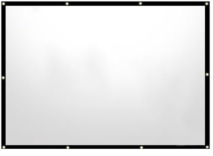 Weatherproof Projector Screen, Outdoor -Film -Setup, Smartphone -Projektor, tragbar und einfach zu errichten, universelle Kompatibilität, Grau, für im Freien und die kommerzielle Verwendung