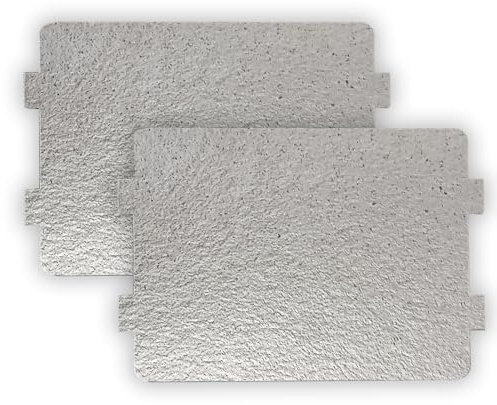 2 piezas de Placa de Mica para Reparación de Microondas, Placas de Reemplazo Resistentes al Calor y Reparación de Accesorios, Compatibles con Diversos Electrodomésticos, Fáciles de Instalar