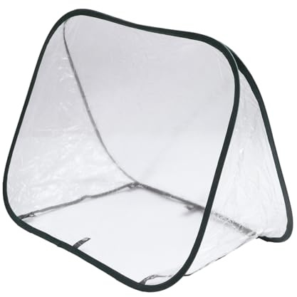 ROMISBABA Mini Serra Pieghevole per Giardino Trasparente Antipioggia e Antigelo Piccola Casa per Piante con Copertura Termica Resistente e Facile da Trasportare per Coltivazione e Balcone