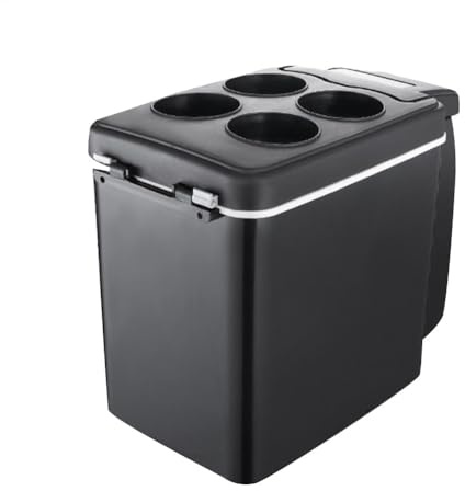 Mini Car Fridge - 6L -Use Refrigerator, Portable Hot Cold Box, Compact Electric Cooler | Travel Refrigerator for Office Camping Road Trips Food Drink Storage