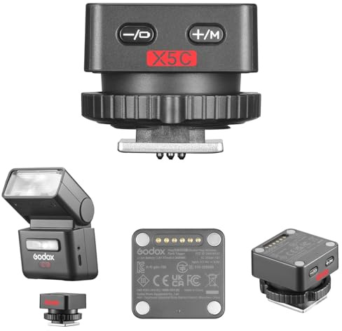 Godox X5-C TTL Wireless Hot Shoe Trigger for Canon for Godox iT32 Flash