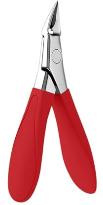 Kaiyzo Tagliaunghie Professionale a 30° per Unghie Incarnite e Spesse, Tronchese da Piedi con Taglia Cuticole, Design Antiscivolo 9.5 x 5.9 cm