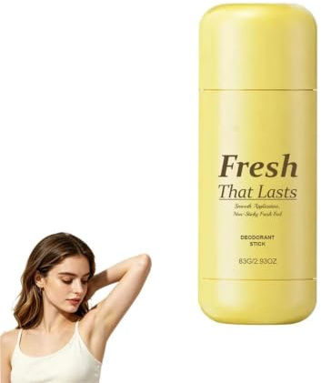 Déodorant Bâton Vanille Pistache Soin des Aisselles Quotidien pour Femme et Homme, Fraîcheur Longue Durée 83g(1pc)