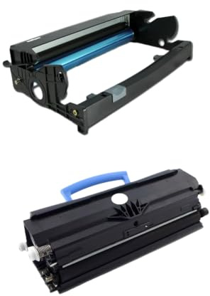 Okra Tóner E250 DR-E250 compatible con Lexmark E250A11E Toner Lexmark E250X22G Tambor de imagen para Lexmark E250 E250D E250DN E250N E350 E350D E350DN E352DN E250A11E