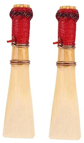 Mikinona 2 Stücke Fagott Rohr Musikinstrumente Oboe Fagott Instrument Teile Ersetzen Rohr Holzblasinstrumente Zubehör Teil Schilf Für Natürlichen Mund