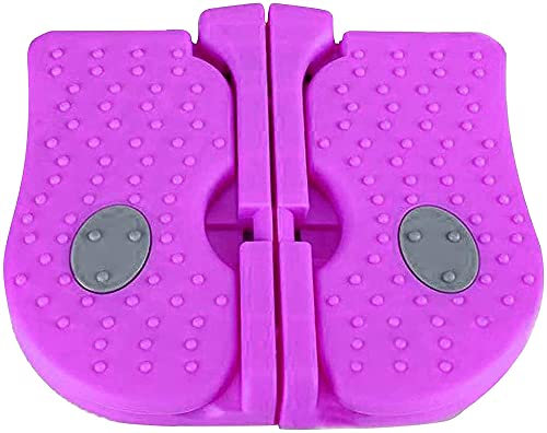 LANAZU Stepper, multifunktionaler Fitness-Stepper, tragbarer Beintrainer, geeignet für Zuhause, Büro (Purple)
