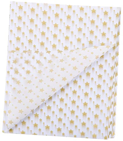 COLLBATH 20blätter Stern-seidenpapier Für Blumen Geschenkpapier Einzigartiges Dekoratives Packpapier Praktisches Geschenkpapier Zartes Blumenstrauß-paketpapier Blumen-paketpapier