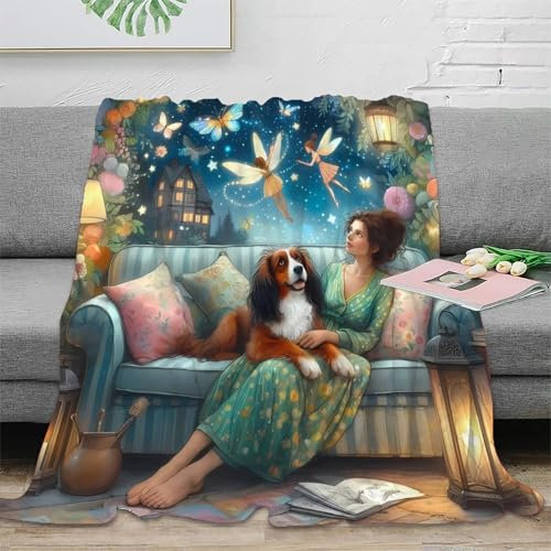 XJmoney Fleecedecke mit individuellem Foto, Geschenk für Kinder, Plüschdecke für Bett, Sofa, Couch, Jungen, süße Überwurfdecke, Mädchen, Babyzimmer, Decken, 100 x 130 cm