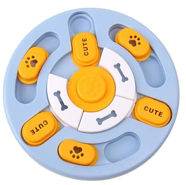 FANSHINUO Interaktiv langsam fressender Katzennapf Spaß interaktiv komfortable Katzen Futternapf Verbesserung der kognitiven Entwicklung Spielzeug Haltbarkeit Haustier Anreicherung Intelligenz