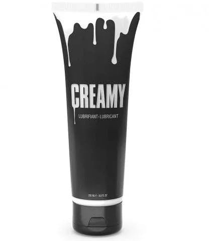 Cremiges Gleitmittel 250ml – Wasserbasiertes Intimgel mit realistischer Textur, Geruchlos & Geschmacksneutral, Parabenfrei