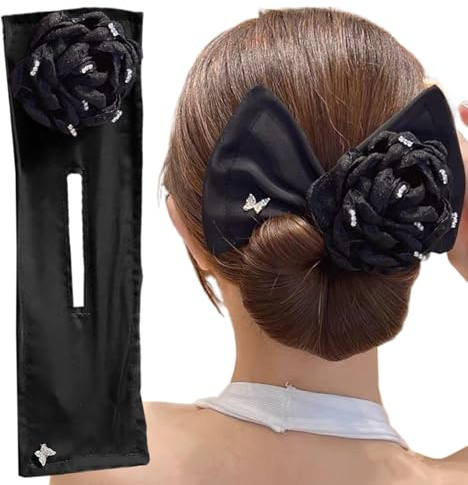 Twist Bun Maker, Maker Bun pour les cheveux longs | Curler en forme de fleur,Féminité adaptée aux débutants ACCESSOIRES LA FEMMES HAIRSPIN FAST ROLL FAST POUR ANNIVERTURE, SALENTINE DE