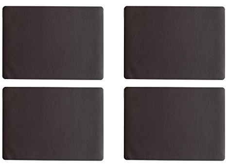 ASA Selection 7804420 Lederoptik Tischset, 46 x 33 cm, Polychlorid, Schoko (4er Pack)