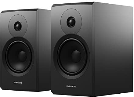 DYNAUDIO Emit 20 Compact Bookshelf Speaker - Pair (Black Satin)