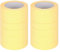 verpacking Kreppband 50 m lang Malerkrepp Malerband, Breite 30 mm Abdeckband Klebeband Malerabdeckband Malerklebeband Handwerkerband (12 Rollen)