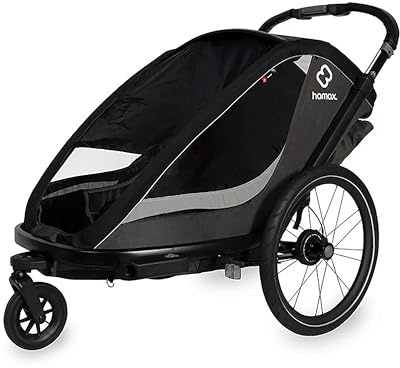 Hamax Cocoon Twin Fahrradanhänger für Kinder