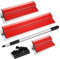 DEKEones Skimming Blades Set, Ensemble de Lames à Lisser en Acier Inoxydable avec Poignée d'Extension et Lame pour Lissage des Profils (25cm+40cm+60cm)