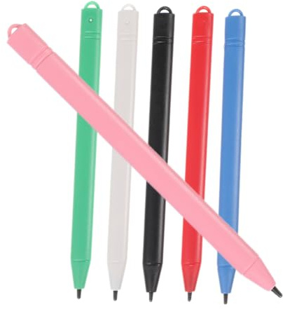 Gadpiparty 6 Pièces Tableau D'écriture Stylet à Dessin Stylet Universel Tactile Crayon Numérique Stylo pour Ordinateur Portable Stylo Intelligent LCD Appartement Plastique