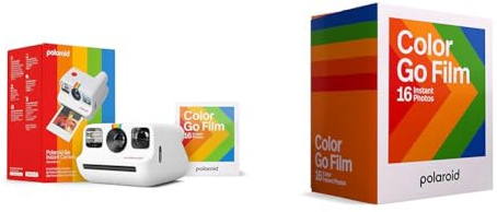 Everything Box Polaroid Go Generation 2 White & Pellicola a colori per Polaroid Set GO Polaroid GO Generation 2Go - Confezione doppia