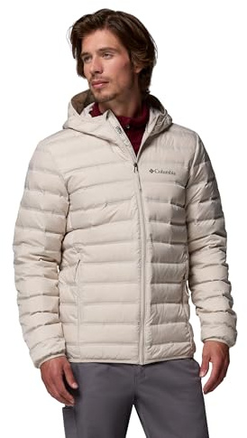 Columbia Herren Lake 22™ Ii Down Hooded Jacket Daunenjacke Mit Kapuze, Dark Stone, S EU