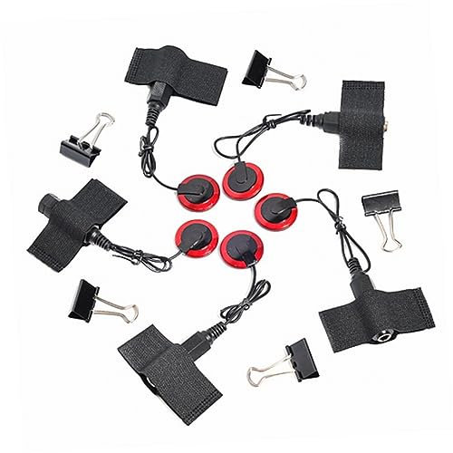 QUMIIRITY 5stücke Mikrofon Pickup Für Gitarre Banjo Violine Ukulele Und Selbstklebende Clips Klinkenstecker Mit Kabel Geräuschunterdrückung Für Akustische Instrumente