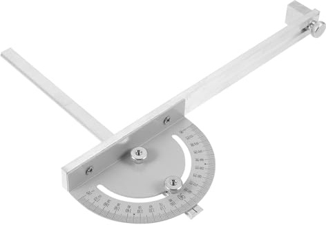 HOODANCOS Table Saw Miter Gauge Accessory Woodworking Gauge for DIY Mini Electric Table Saw Portable Angle Tool for Precision Cuts for Home Use Woodworking Projects