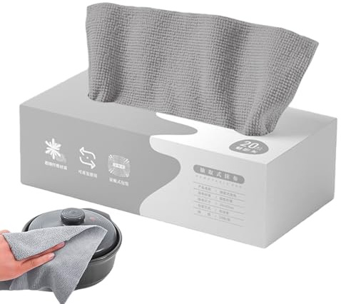 Chiffon de Nettoyage en Microfibre - 20 Pièces Super Absorbantes,Serviettes De Nettoyage Réutilisables Tissu De Lavage,Pour Voiture Salle De Bain Vaisselle Vitre Meubles Ménage Lavage Séchage