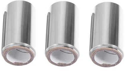 Mobestech 3 Rollen Silber Aluminiumfolie Haarfolien mit Geprägter Textur für Strähnen und Dauerwelle Hitzebeständig Friseur Highlighting Folie für Haarfärbung und Balayage zu Hause