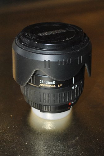Sigma 28 – 70 mm f/2.8 EX DG, attacco Canon