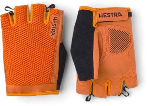 HESTRA Unisex Bike Short Sr. 5 Finger Handschuhe Orange 6