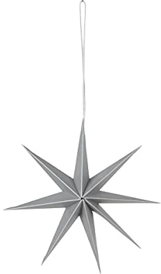 Broste Copenhagen Star Papierhänger S Silver 15 cm