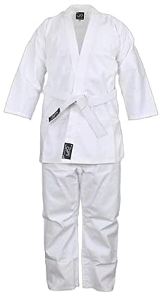 JP Karate Uniform for Kids & Adults Lightweight Student Karate Gi Martial Arts Uniform with Belt (4/170)