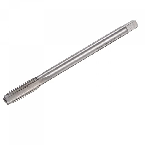 sourcing map Gewindefräser 5/16-18 UNC HSS 3 Gerade Flöten Maschinenschraube Gewindebohrer 4