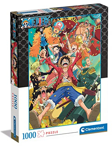 Clementoni One Piece Film Red Puzzle 1000 Teile - Legespiel für Manga & Anime Fans - für Erwachsene und Kinder ab 9 Jahren, 39726